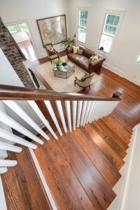 Historical Grade Heart Pine Floors and Stair Treads