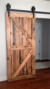 Rustic Oak Barn Door